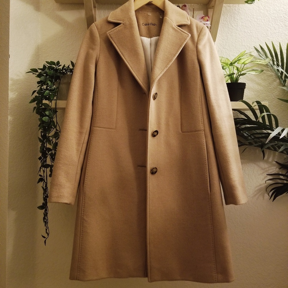 Calvin Klein Wool Blend Coat